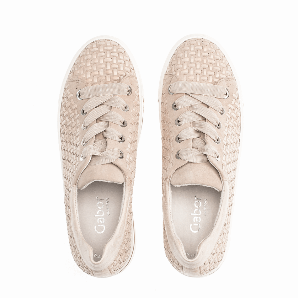 Gabour Beige | Baskets à Plateforme Exclusives